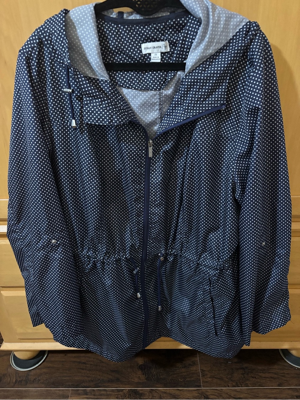 Susan Graver size 2x lightweight jacket